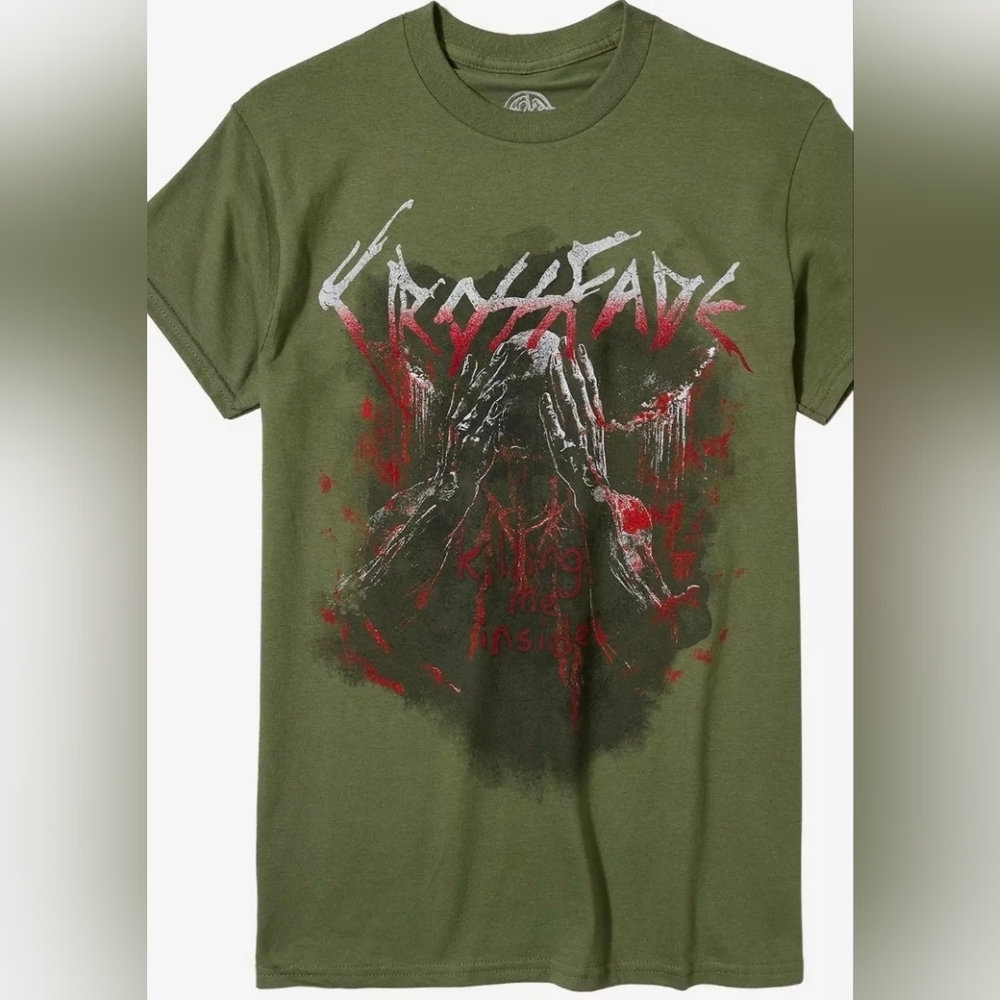 Crossfade Killing Me Inside Boyfriend Fit Girls T-Shirt